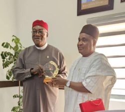 AANISS exco visits AANI’s President Okafor in Abuja