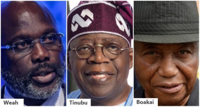 Tinubu celebrates Boakai’s election victory in Liberia, hails Weah’s for conceding