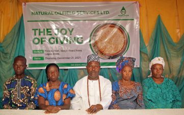 NOSL nourishes mind, body through food distribution initiative in Shogun Iwaya community, Yaba, Lagos
