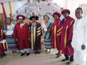 PHOTO NEWS: Osolo of Isolo conferred Honourary Doctorate Degree