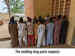 NDLEA busts wedding drug party, arrests groom, 25 others in Katsina