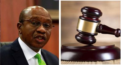Court grants Emefiele permission to travel out of FCT