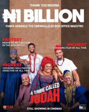 Funke Akindele’s ‘A Tribe Called Judah’ grosses N1bn