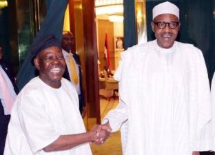 Nigeria’s ex-President Buhari greets Bisi Akande at 85, calls him a wise man