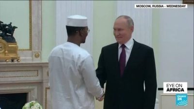Chad’s President meets with Putin in Moscow