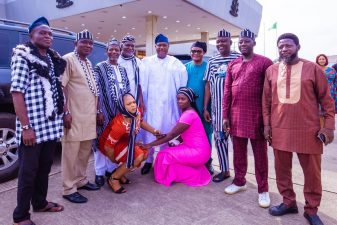 Tiv group in Lagos meets SGF George Akume, lauds his appointment by Tinubu