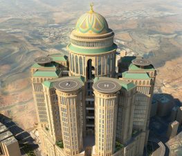 World’s biggest hotel in Mecca Saudi Arabia