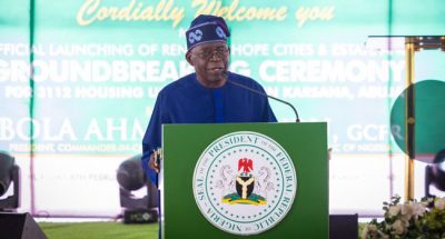 It’s not in my character to blame past governments, says Tinubu