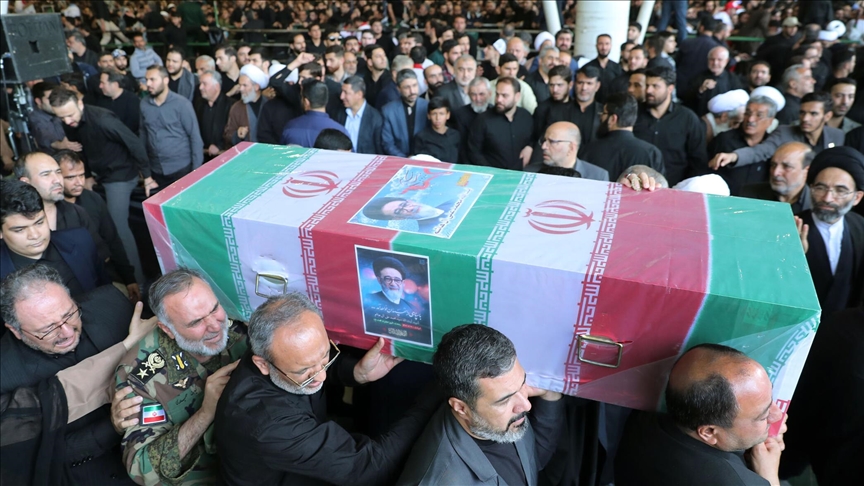 Officials from 68 countries attend Iranian President’s funeral in ...