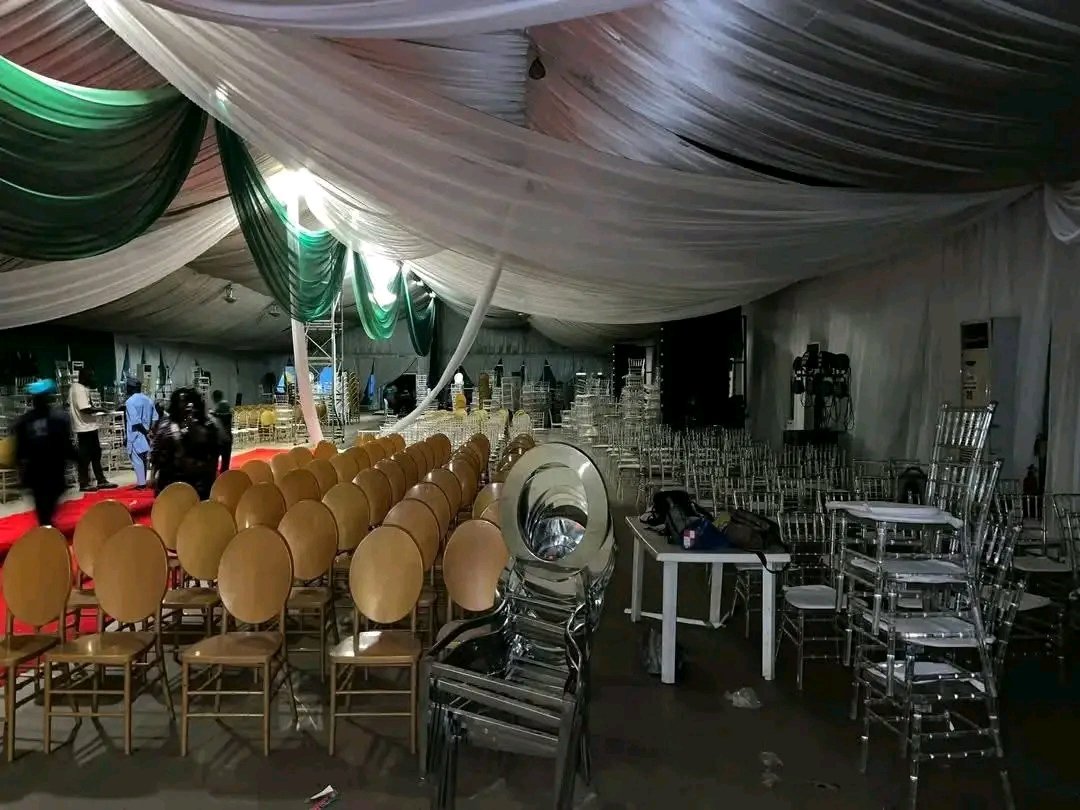 Order from above threatened owners of venue of our Convention with ...