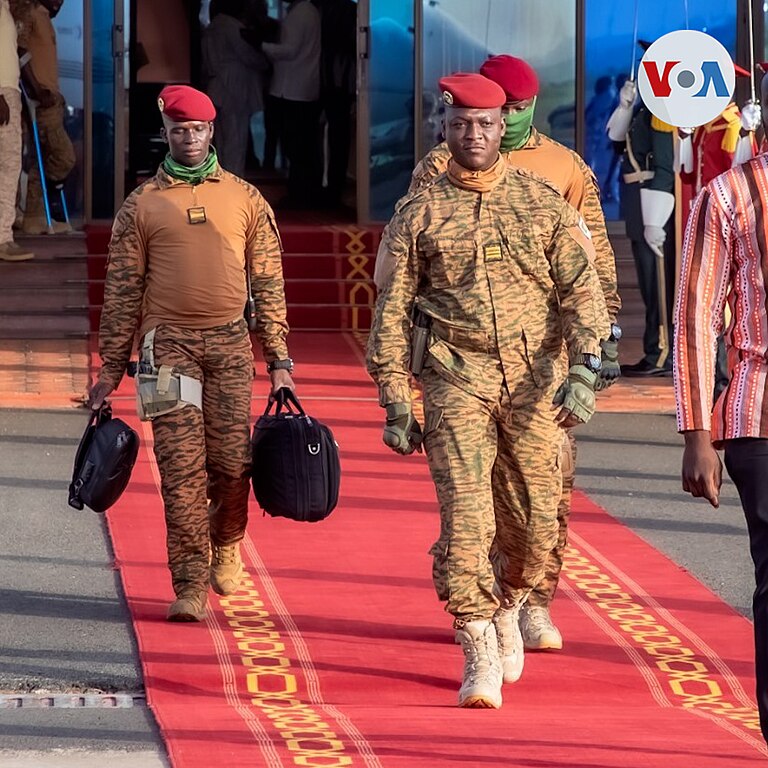 Burkina Faso Leader Arrives In Niamey For Summit The DEFENDER Burkina Faso Leader Arrives In Niamey For Summit The DEFENDER